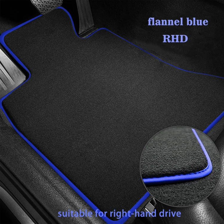 Car Mats Floor For VW Volkswagen Golf 6 MK6 Plus GTI R 5K 2009~2013 5door Hatchback Floor Carpet Foot Covers Set Car Accessories