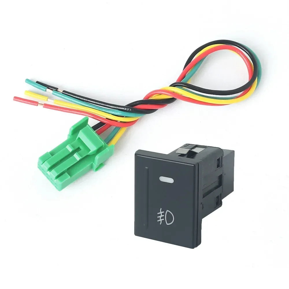 For Volkswagen Amarok 11-18 Accessories 1PC Car LED DRL Fog Lights Power Spotlight Fan Radar Front Rear Diff Lock Electronic Dog