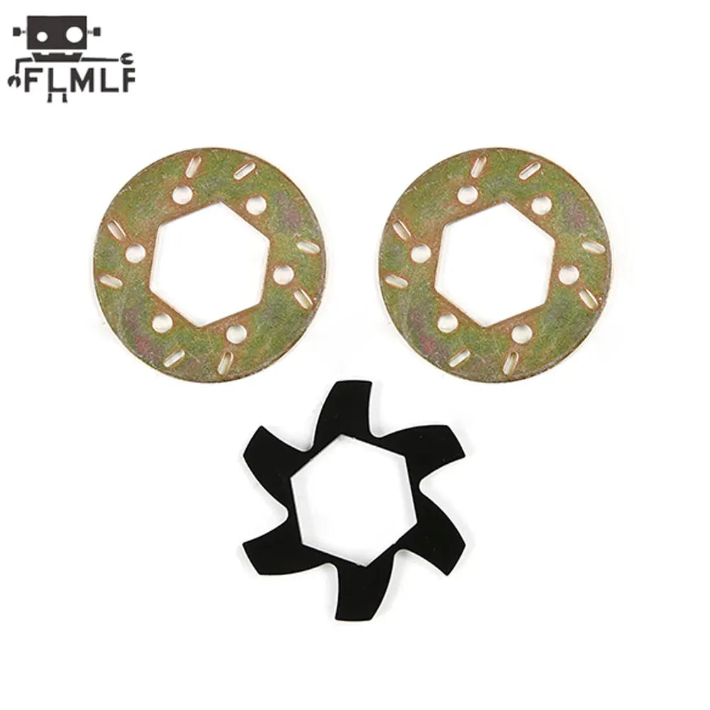 Remote Control Car CNC Metal Brakes Pad or Brake Disc Set for 1/5 Scale HPI ROFUN BAHA ROVAN KM BAJA 5B 5T 5SC SS RC Truck Parts