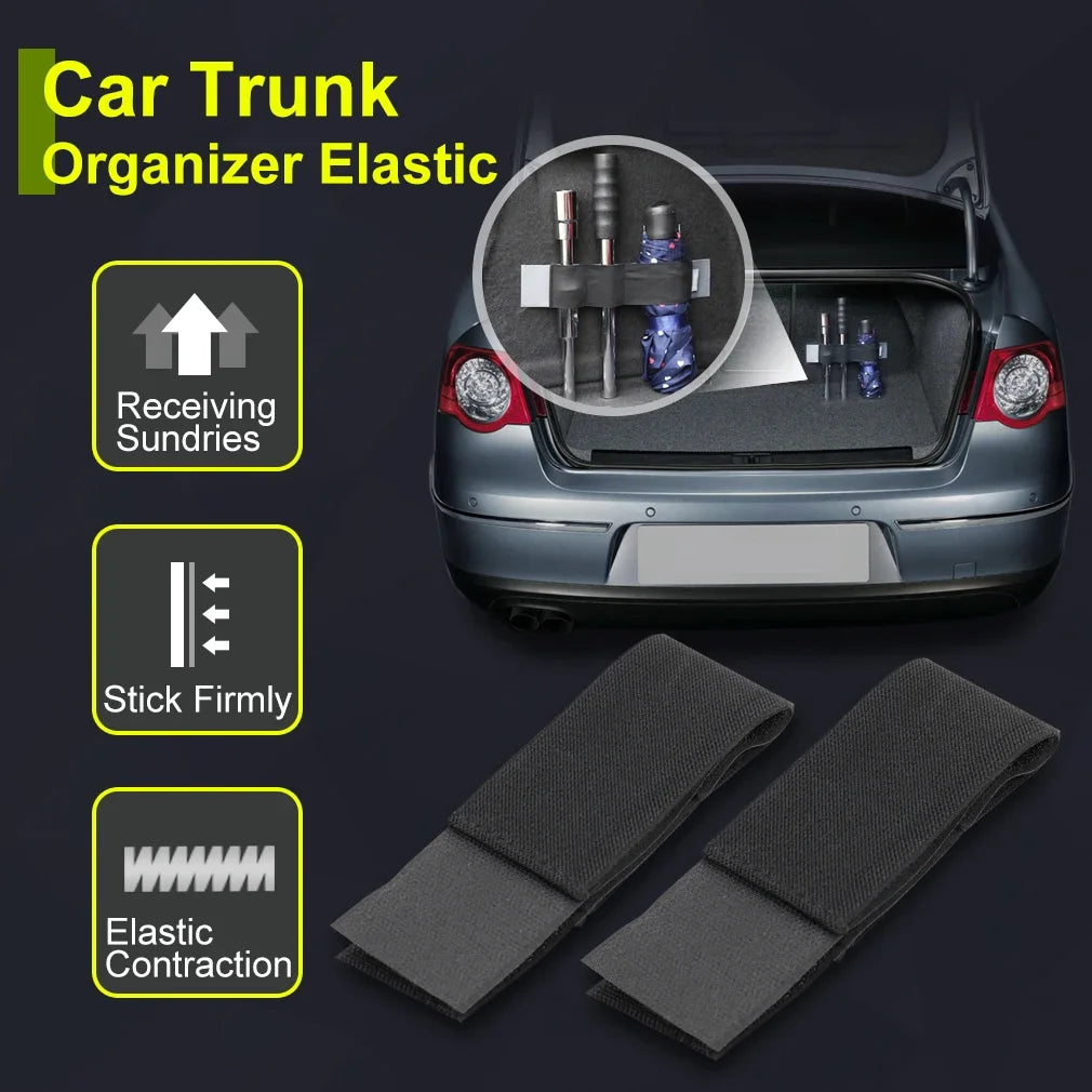 Car Trunk Organizer Fixing Belt Storage Bag Magic Tapes Auto Car Accessries Stowing Tidying Car-styling Car Organizers Gadget