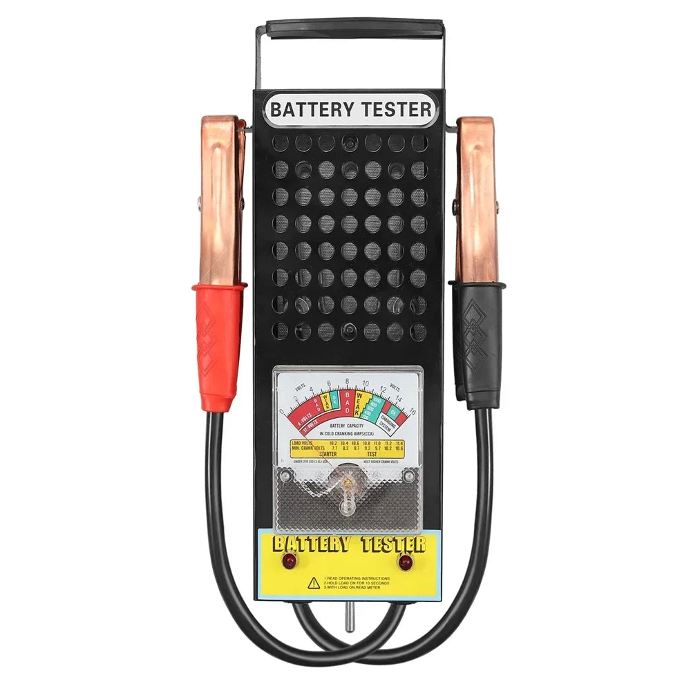 6V 12V 24V Car Battery Load Tester Voltmeter Tester Measuring Instrument Automotive Voltage Tester for Car,RV, Motorcycles Boats
