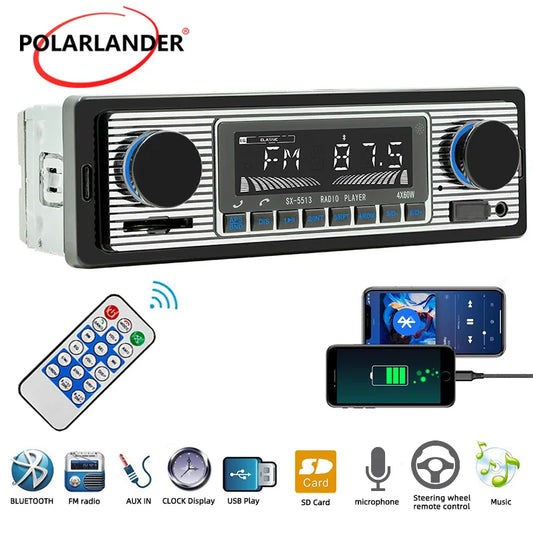 Car Radio autoradio 1din 12V-24V FM MP3 NEW Electronics Bluetooth teypleri radio para carro USB SD AUX Audio Accessories