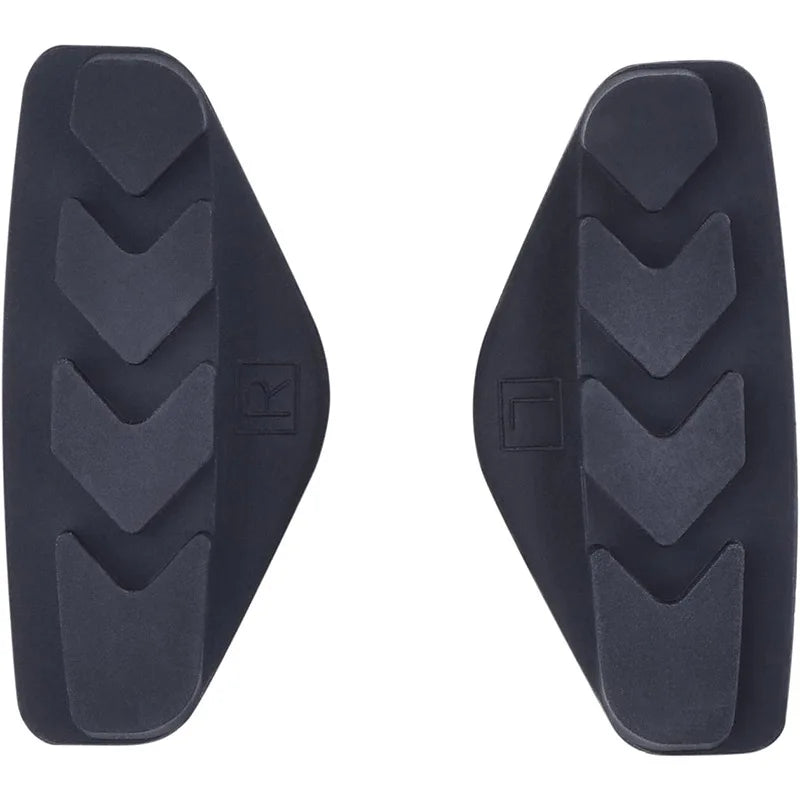 1/2 par de pastillas de freno silenciosas en forma de C de 50 mm, zapatas de freno para bicicletas de montaña y carretera BMX, pastillas de freno duraderas, accesorios para bicicletas