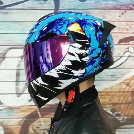 off-road Casco Full Face Motocross Helmet  Motorcycle Helmets bike downhill For man Capacete Moto DOT ECE Approved