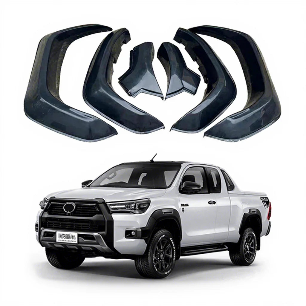 Bulk Auto Body Parts Wheel Arches Rally Overland Fenders Flares For Hilux Rogue Rocco 2022 2023 Accessories