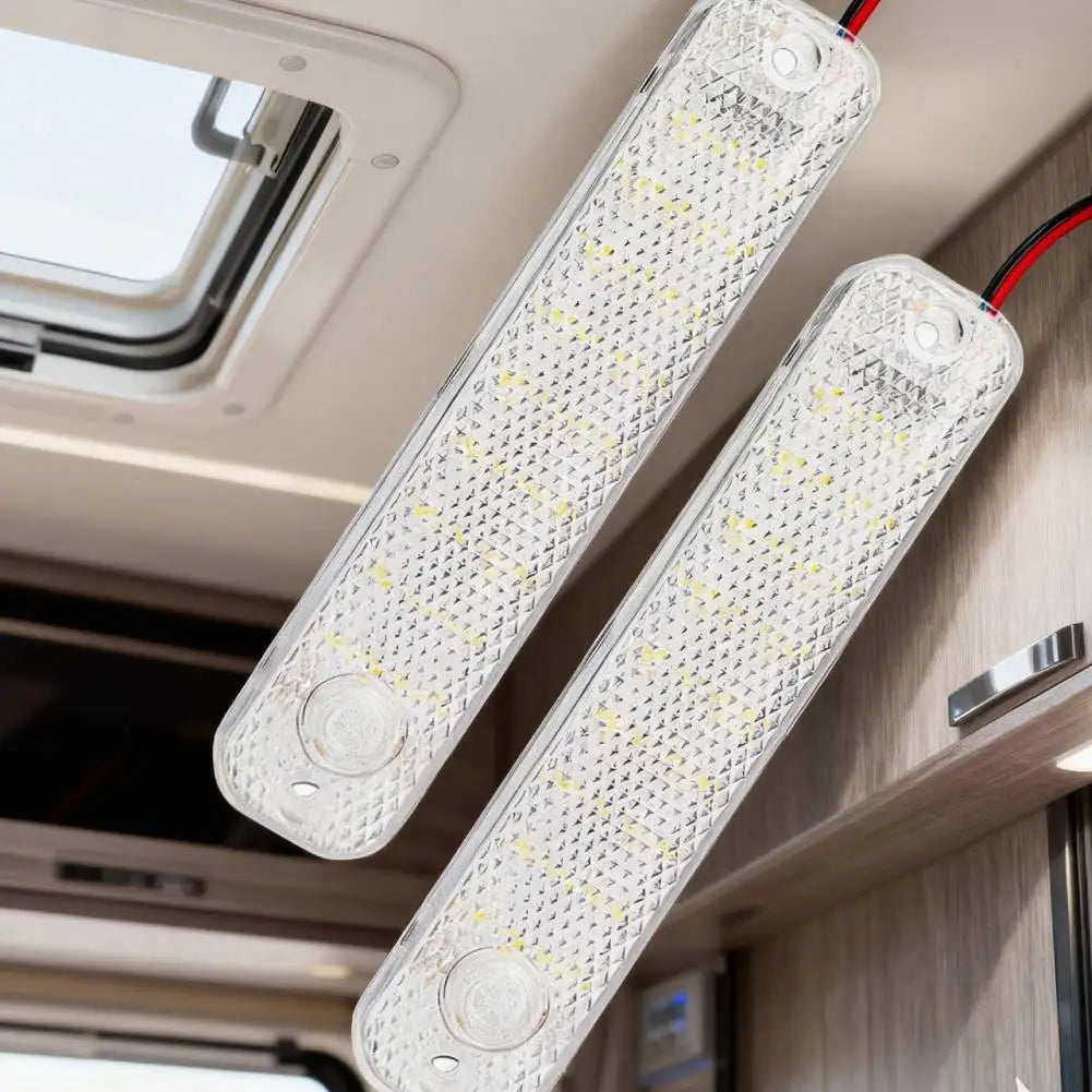 Car LED Dome Light 36LED 12V-85V Truck Interior Light With Switch Night Reading Ceiling Light For RV Motorhomes Marine