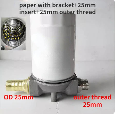 1PC Diesel fuel filter vehicles fuel transfer pump Filter Diesel filter cartridge assembly Fuel Oil filtering impurities tools