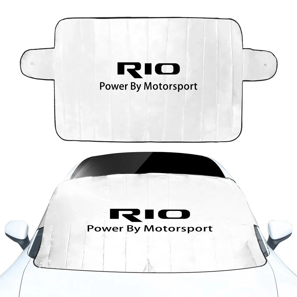 Car Windshield Cover Sunshade Parasol Auto Accessories For Kia PICANTO RIO CARNIVAL SELTOS MOHAVE CARENS NIRO CERATO VENGA K5