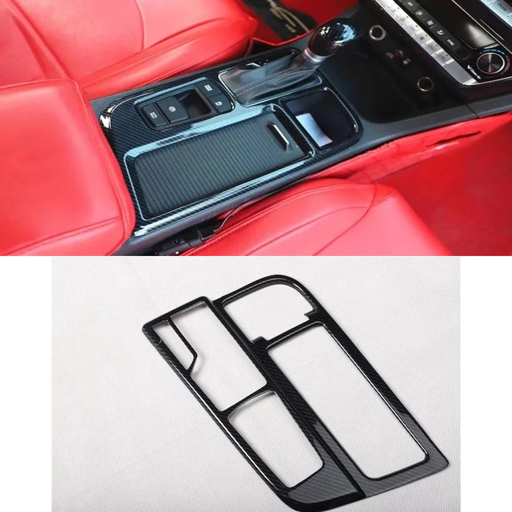 For Hyundai Sonata 9th 2016 2017 Interior Accessories Steering Wheel Cover Door Interior Handle Cover Center Control Panel Trim