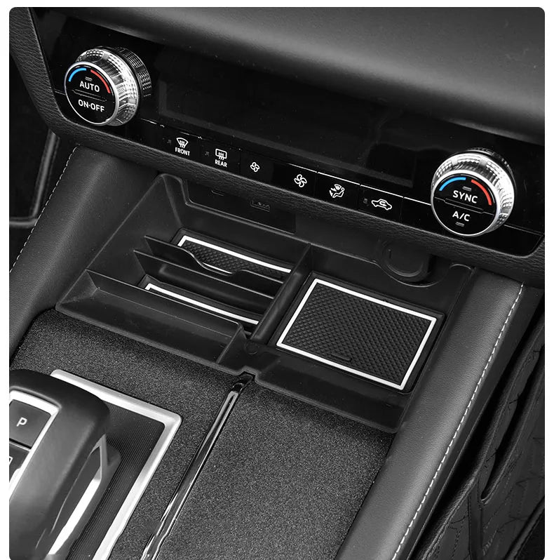 for Mitsubishi Outlander 4th 2023 Car interior decoration accessories armrest box storage box partition layer 1pcs