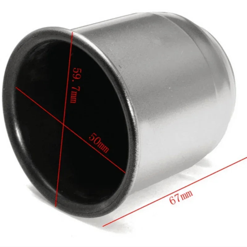Accesorios universales para remolque de 50 mm, cubierta negra para bola de remolque, tapa para bola de barra de remolque, protección para enganche, estilo de coche