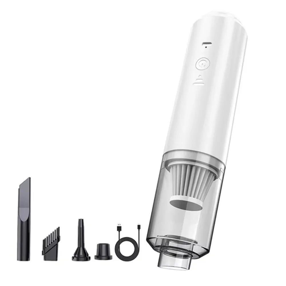 Powerful Suction Car Dust Collector Set Cordless Electric Handheld Vacuum Mini Blower Low Noise Car Vacuum Cleaner
