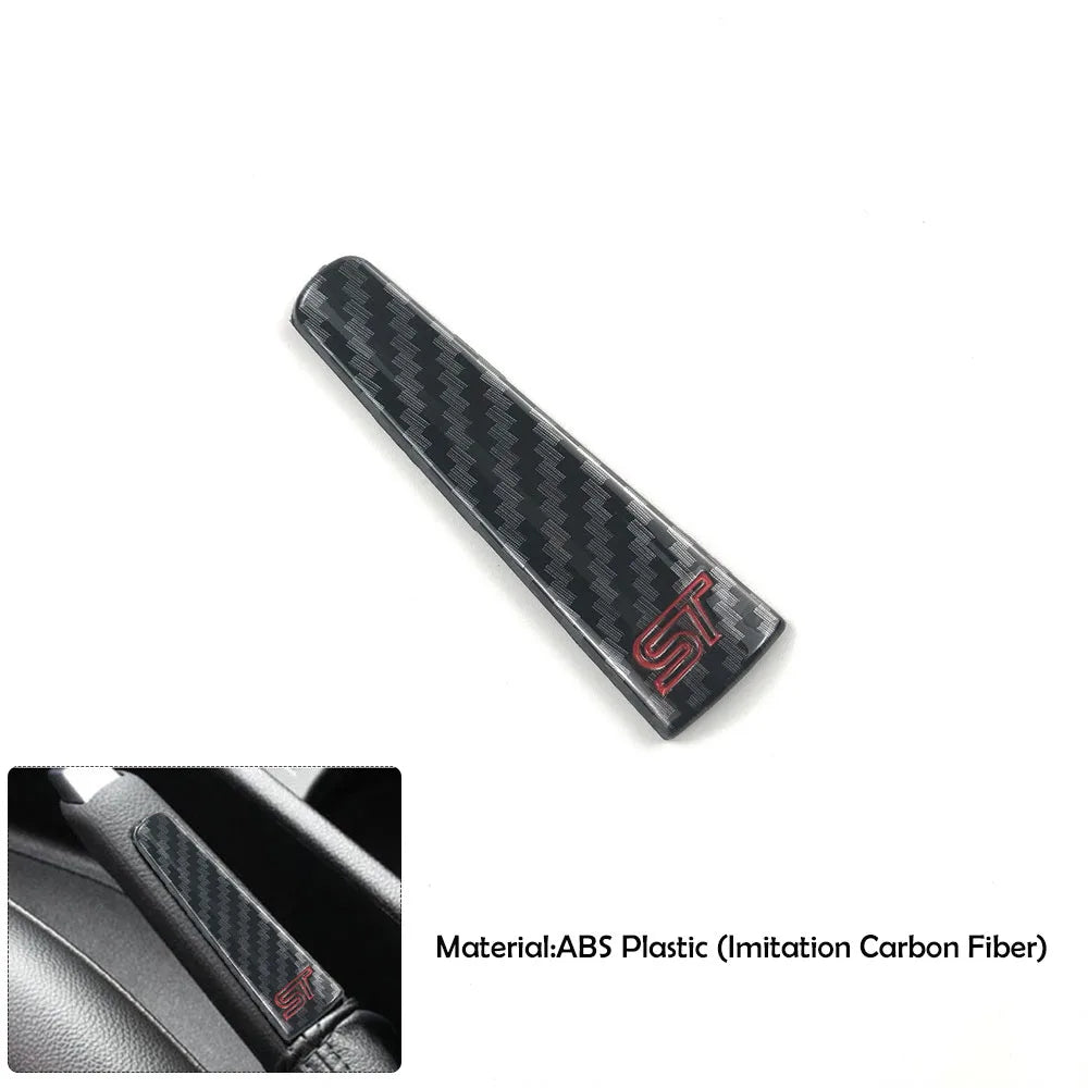 Accesorios de estilo de coche, embellecedor decorativo de fibra de carbono para Ford Focus 3 mk3 Sedán Hatchback 2012-2014