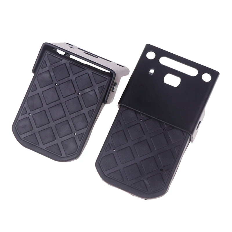2PCS Folding Truck Bed Step Anti-Slip For Boat Trailer Bumper Pickup Truck Tailgate Ladder Campers RV Exterior Accessories