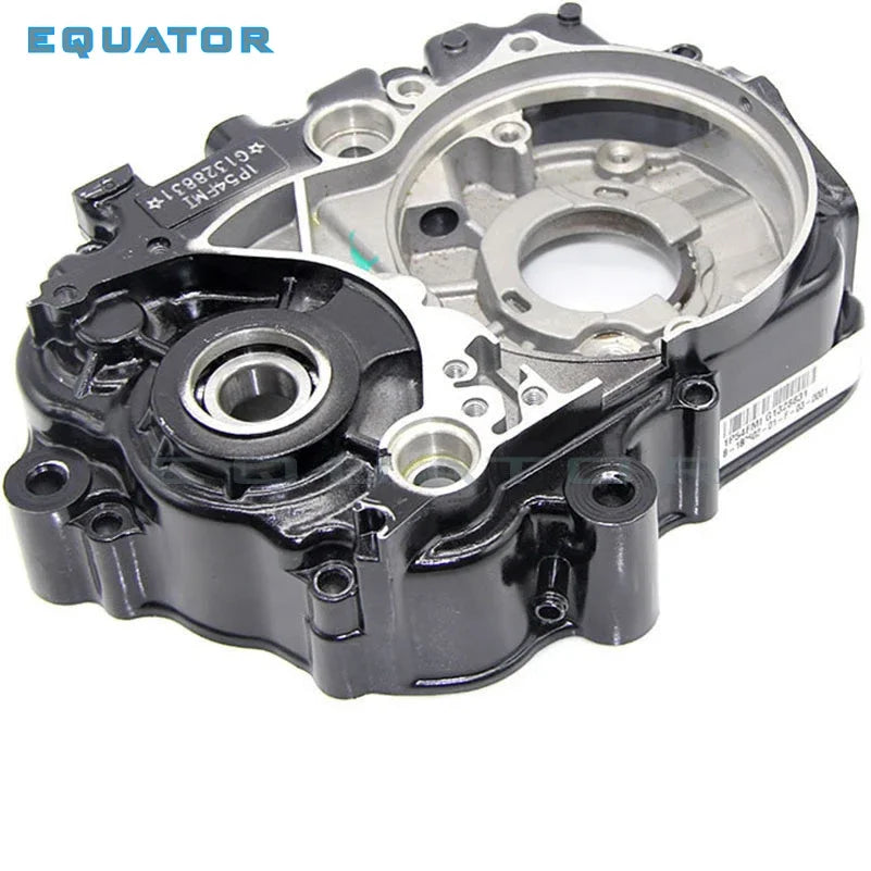 motorcycle parts Lifan LF 125cc Engine parts Left Engine Cover Crank Case Crankcase For LF 125CC Dirt Pit Bike Engine Parts