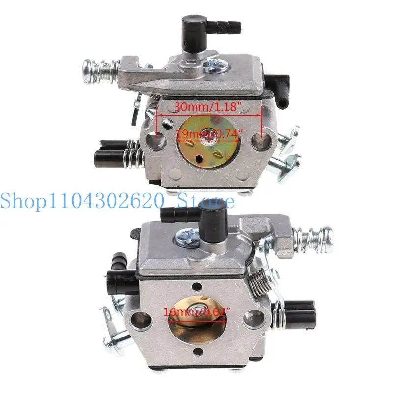 02DE Piezas de motor de vehículo Cadena de carburador 4500 5200 5800 Carburador Motor de 2 tiempos 45cc 52cc para cortacésped