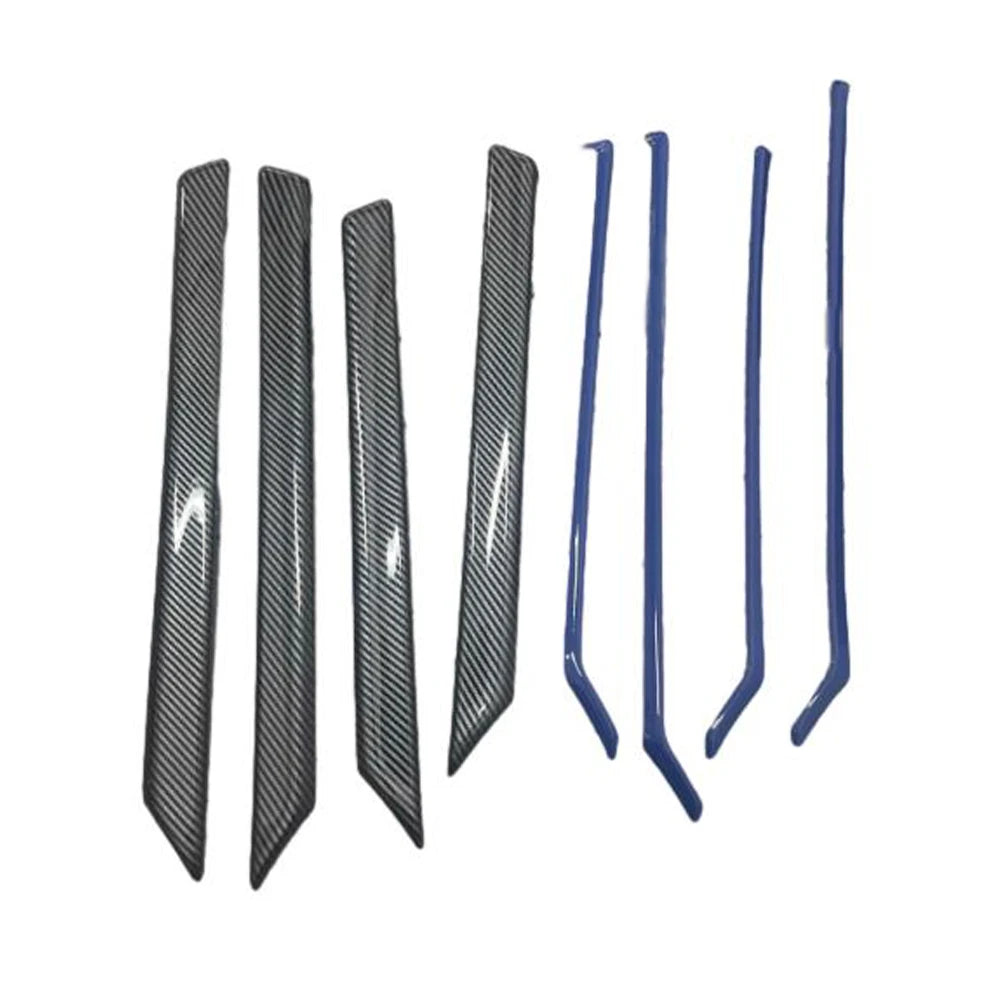 8pcs Car Interior Door Cover Trims decorative accessories For Honda 10th Generation Civic 4-Door 2016 2017 2018 2019 2020