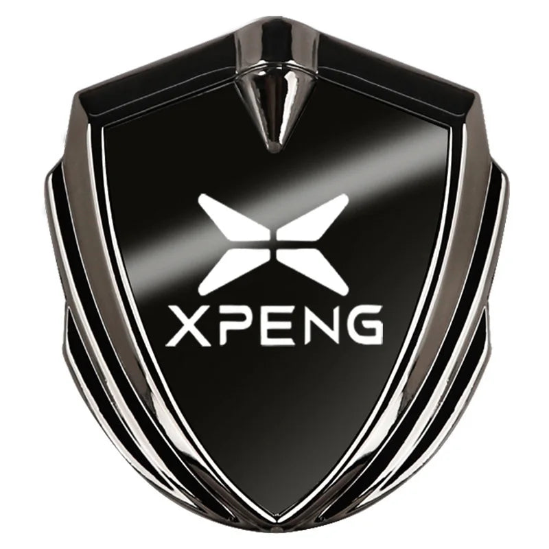 For Xiaopeng Xpeng G6 G9 P7 P7I G3 G3i P5 MONA M03 2025 Accessories Car Body Metal Shield Decorative Sticker Modification Emblem