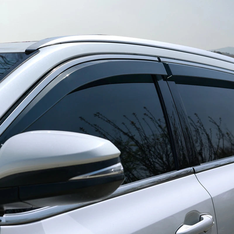 For Volvo XC90 2009-2014 Wind Visor Deflectors Car Ventvisor Door Side Window Air Guard Deflectors Protection Against Snow Sun