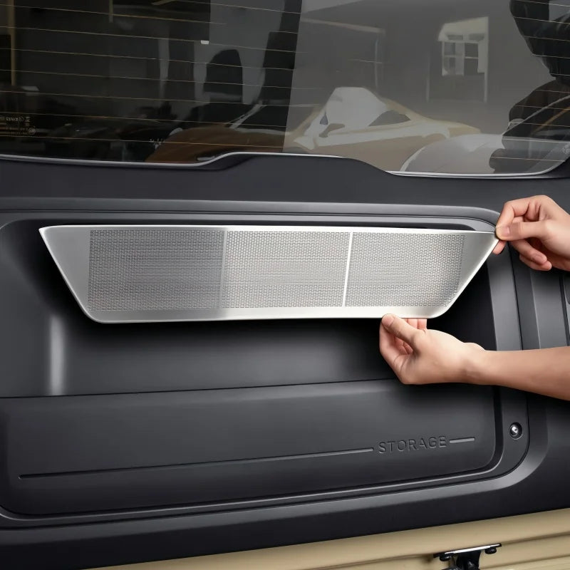 Fit for Chery ICAR V27 2026 Auto Trunk Tailgate Air Outlet Dust-proof Protection Cover Auto Interior Modification Accessories