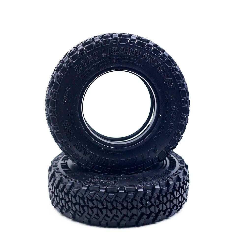 1.9-inch Rubber Tires 95mm Wheel for 1/10 RC Crawler Car TRX4 Defender Bronco AXIAL SCX10 RC4WD D90 Wraith Yikong Jeep TF2 Capra
