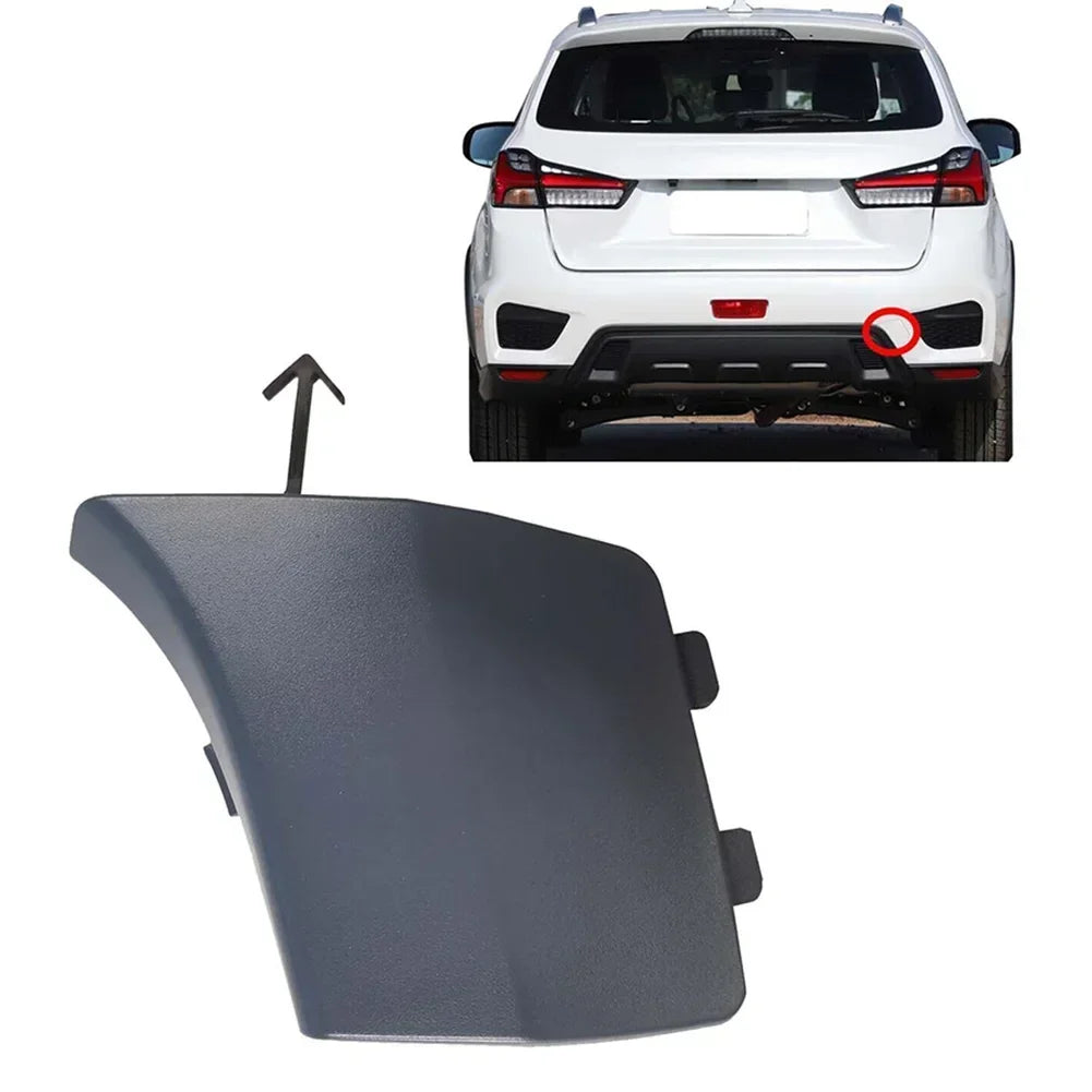 Car Rear Bumper Cover Trailer Cover FOR 2020 2021 2022 For ASX Rear Bumper Tow Hook Eye Cover Cap 6410F261 High Universality Fit