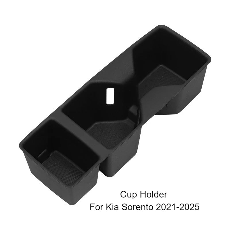 For Kia Sorento 2021-2025 Armrest Box Car Interior Accessories Organizer Storage Case in Front of Central Console Storage Box