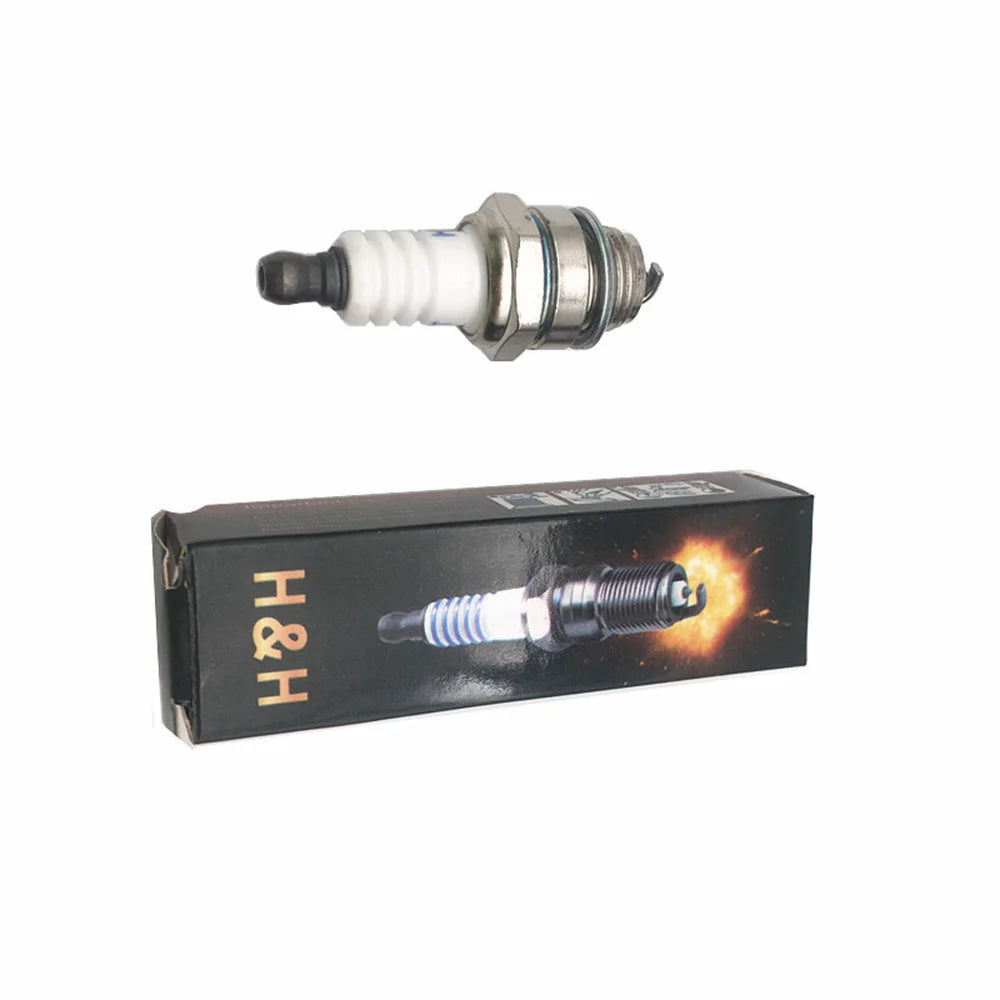 Bujía L7T de 2 tiempos para motosierra desbrozadora con electrodos para motor STIHL 017, 018, 021, 023, 024, 025 y 026 MS 170, 180, 190 y 200