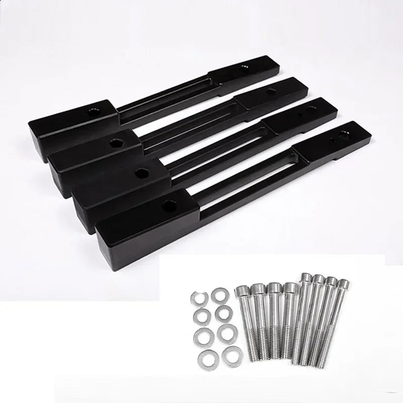 For Land Rover Discovery 5 LR5 17-22 Interior Modification The Second row Seat Increase Height decoration Strips Car Accessories