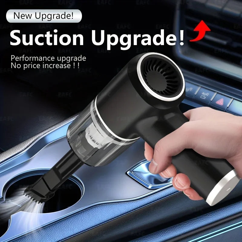 EAFC Car Vacuum Cleaner Portable Wireless Vacuum 47000PA Strong Suction Handheld Vacuum Cleaner Powerful Blower Dust for CarHome