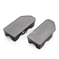 Rear Truck Bed Rail Stake Pocket Cover For Chevrolet Silverado 1500 2500 2500HD 3500 GMC Sierra 1500 2014-2018 Cap Hole Plugs