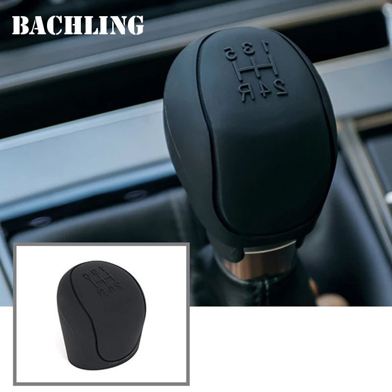 1PC Manual 5/6-speed Car Interior Accessories Car Silicone Gear Shift Knob Cover Shift Non-Slip Car Interior Accessories