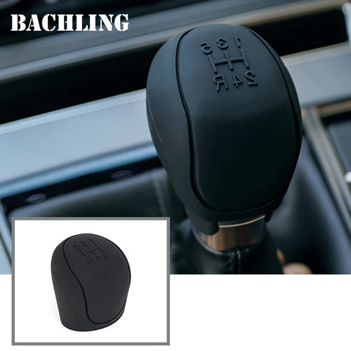 1PC Manual 5/6-speed Car Interior Accessories Car Silicone Gear Shift Knob Cover Shift Non-Slip Car Interior Accessories