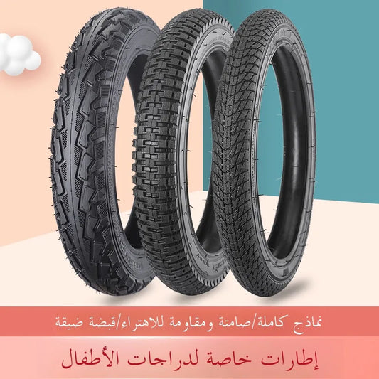 Children's Bicycle Tires 2/4/6/8/20 Inch .75X2.25/2.40/2.50 Road Bike Inner And Outer Tires Cycling Equipment Accories