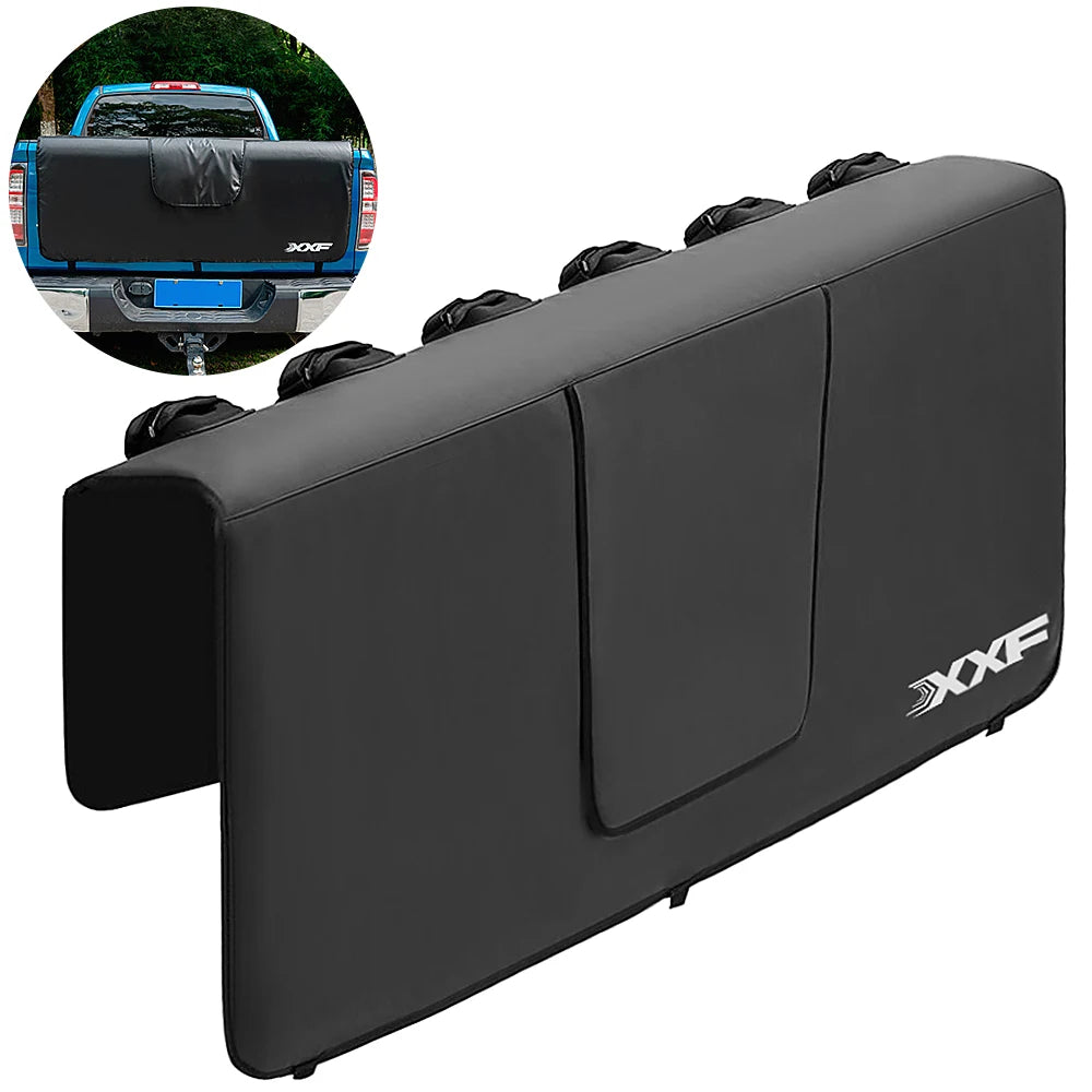 Mountain Bike Tailgate Pad Pickup Truck Tailgate Protection Pad with Fixing Strap For Truck Accessories For Bicycle