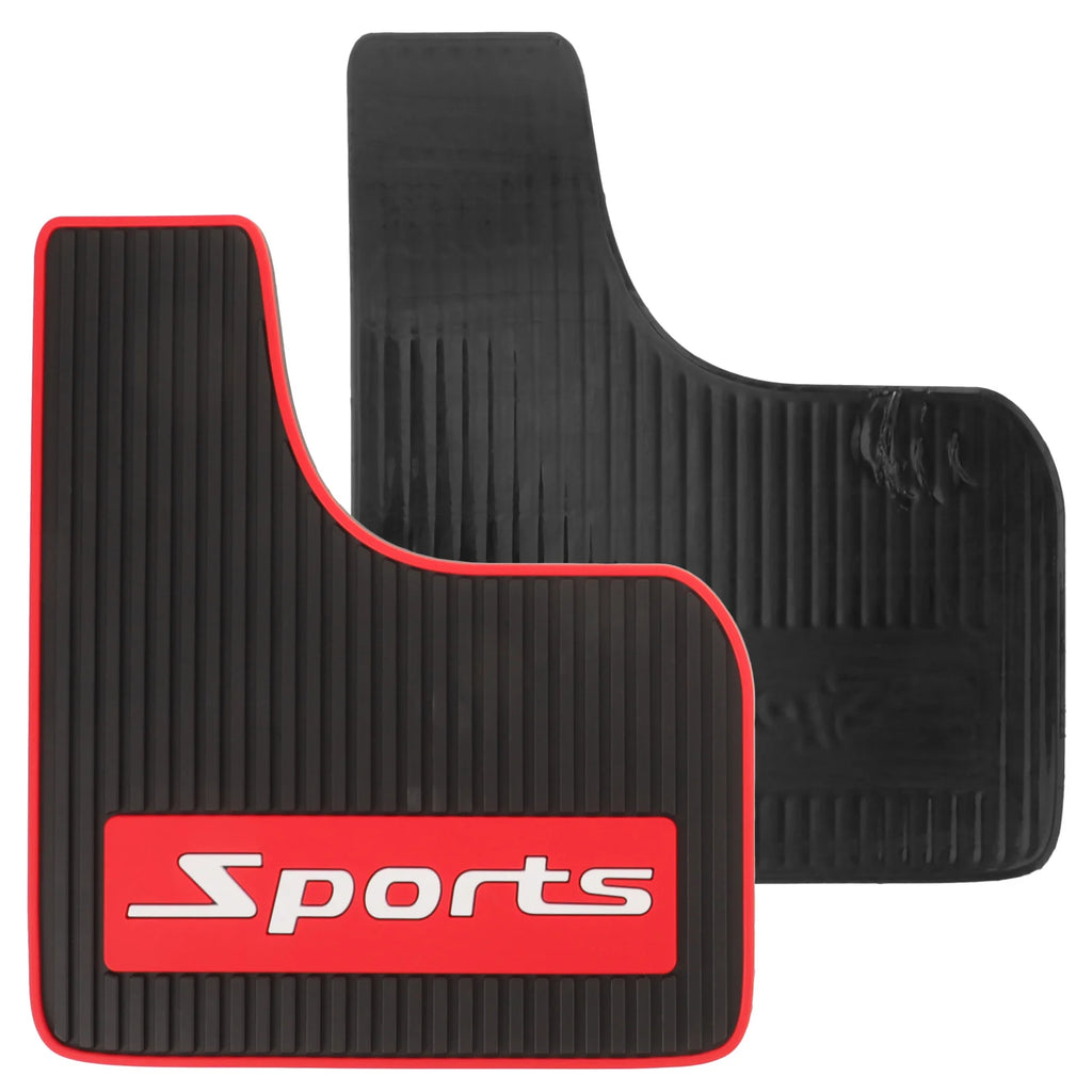 2 piezas antes y después de accesorios para coche y camión, guardabarros universales de PVC, protectores contra salpicaduras