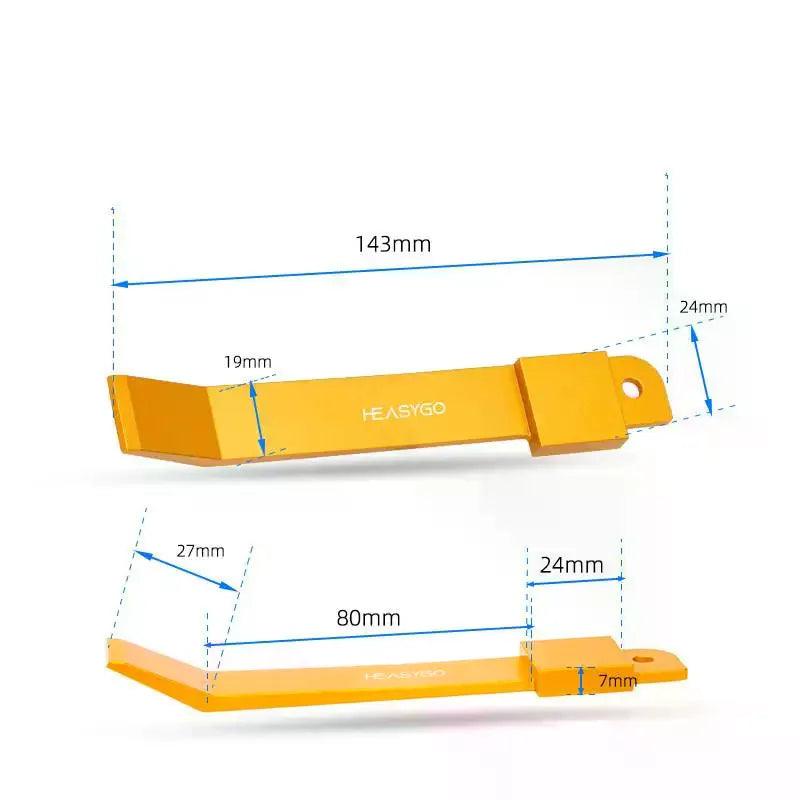Brake Piston Maintenance Tool Piston Protrusion Reset Tool Aluminum  Tool For Single Side Clamping Of Piston