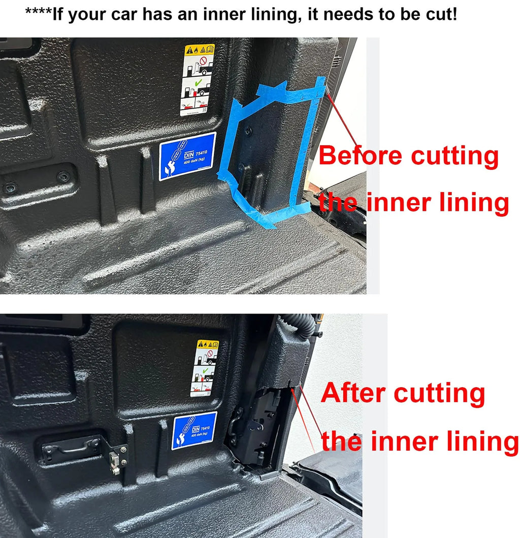 Caja de herramientas para caja de camioneta, almacenamiento, portón trasero, caja de herramientas abatible para Ford Ranger Raptor 2015-2024, accesorios para camioneta 4x4