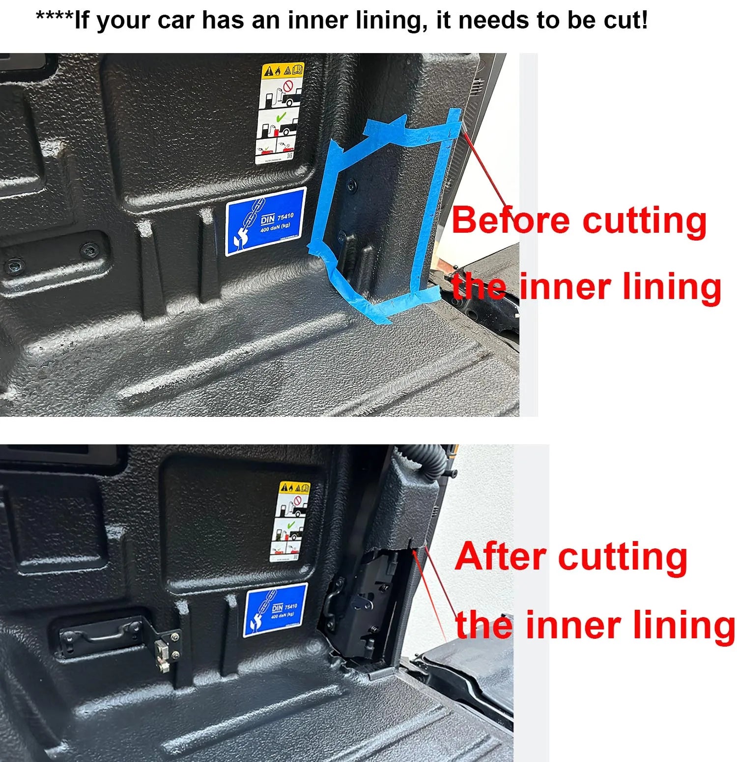 Caja de herramientas para caja de camioneta, almacenamiento, portón trasero, caja de herramientas abatible para Ford Ranger Raptor 2015-2024, accesorios para camioneta 4x4