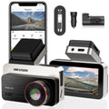 Hikvision C200S Dash Cam: 1080P Full HD + 128° Wide-Angle Lens, F2.0 Aperture for Clear Night Vision, G-Sensor for Collision Vid