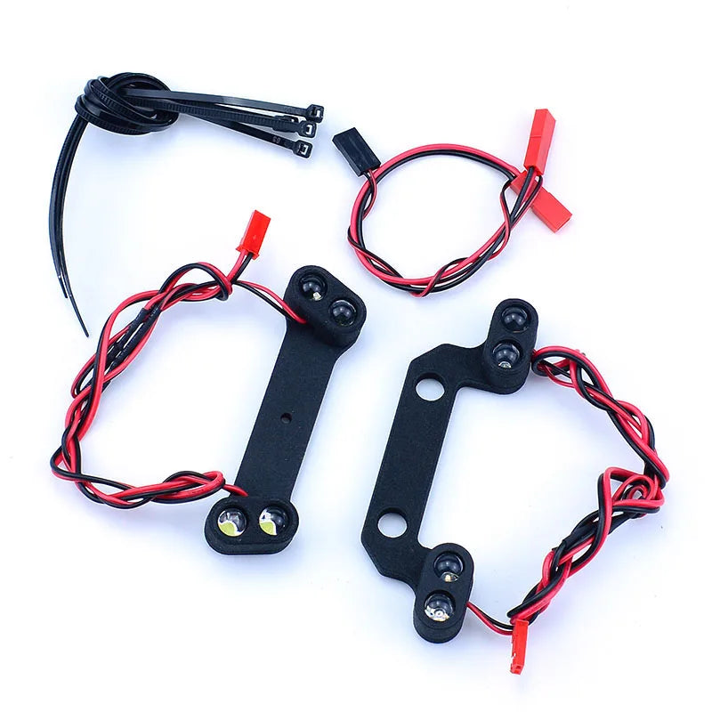 for 1/10 TRAXXAS RC E-REVO 2.0 LED Front Rear Lighting System Bright Lamp Headlight Monster Truck Parts