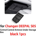 Car Central Control Armrest Under Storage Box for Changan Deepal S05 Interior Accessories 2024 2025