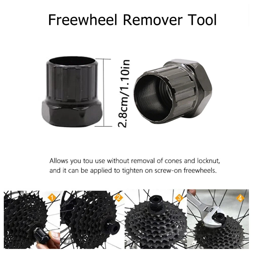 Bicycle Repair Tool Kits Chain Breaker Crank Puller Outdoor Cycling Pedal Remover Puller Bicycle Tools MTB Bicycle Accessories