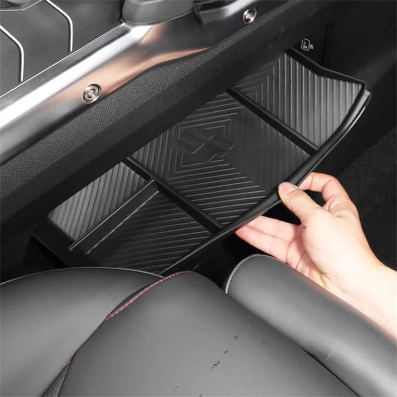 Car Under Center Console Organizer Storage Box For Chery Jetour T2 2025 2024 2023 Interior Styling Modification Accessories