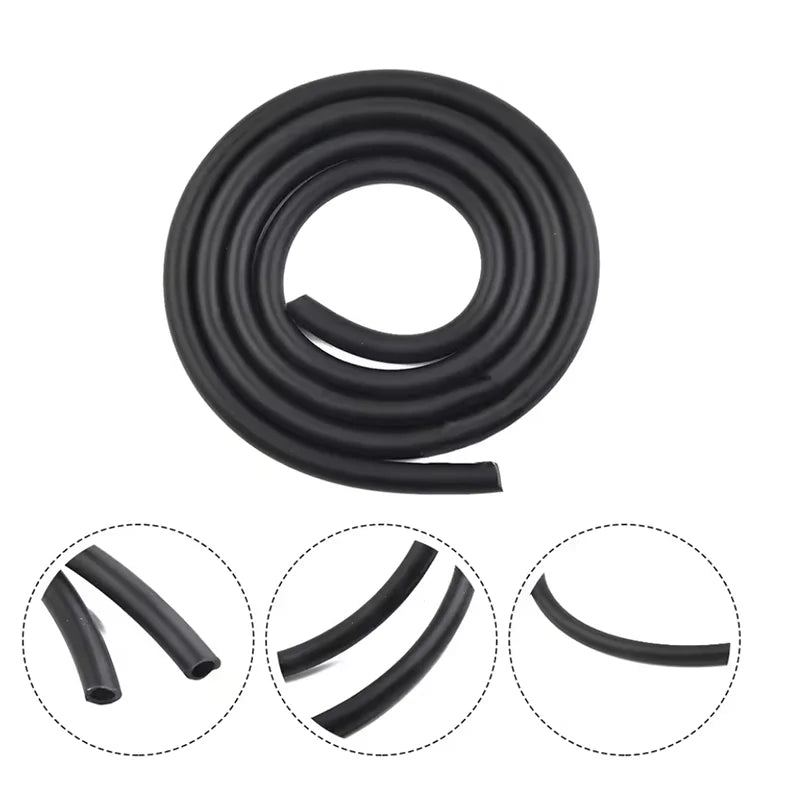 Universal 5-8mm Fuel Filter Kit with Hose & Clips - Reusable Inline Gas Petrol Filter for Motorcycle ATV Dirt Bike Scooter