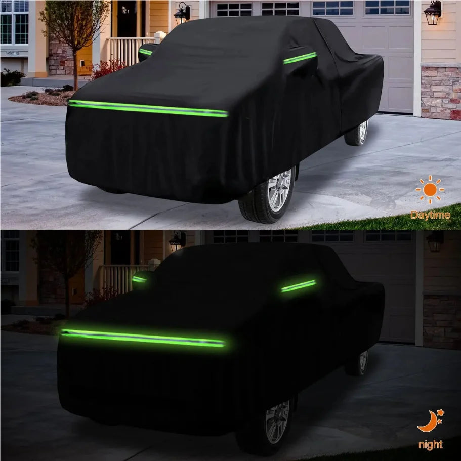 General pickup truck cover large pickup truck cover sunscreen rainproof dustproof car cover full cover
