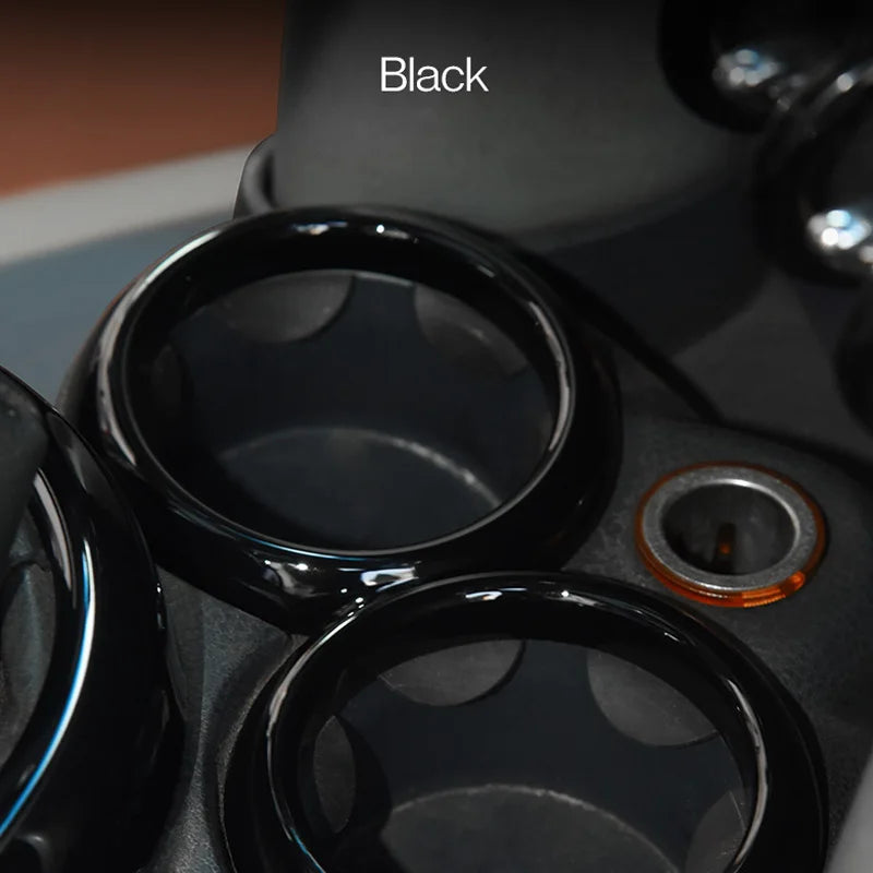 Car Cup Holder Ring Trim Interior Accessories Decoration For Mini Cooper R50 R52 R53 2001 2002 2003 2004 2005 2006 2007 2008