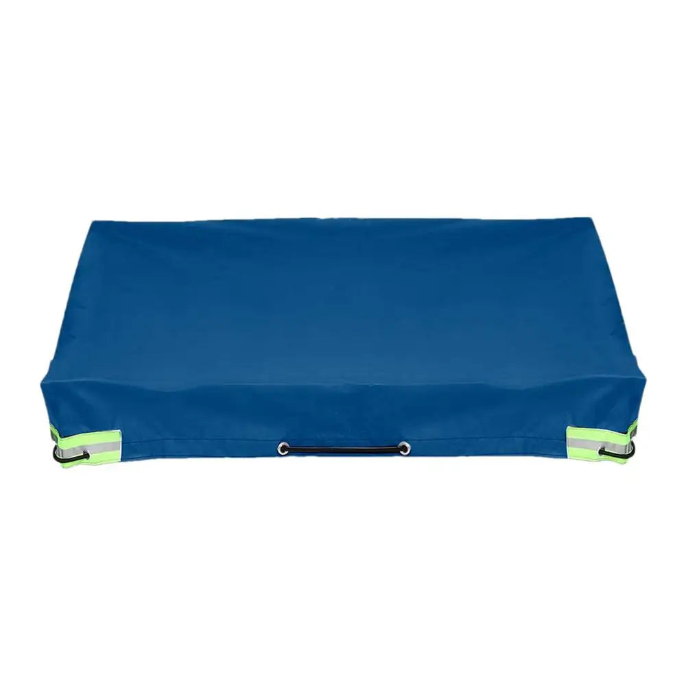 Trailer Cover RV Camping Trailer Flat Tarpaulin UV Protection Waterproof Trailer Rv Cover For Other Vehicle And Car Trailer