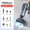 Mini Portable Vacuum Cleaner Rechargeable 12000PA High Power Cordless Handheld Vacuum Air Duster with HEPA Filter for Car Home