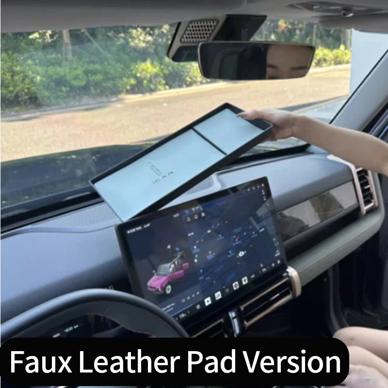 For Chery ICAR 03 Jaecoo J6 Navigation Screen Rear Storage Box Dashboard ABS Tray Car Interior Accessories